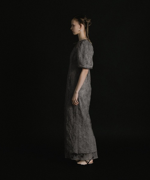 et.UNiVER(エトユニベール)の「Luce lace dress(ドレス・レディース・グレー/ブラック/グリーン・SMALL/MEDIUM/LARGE)」の21枚目の写真