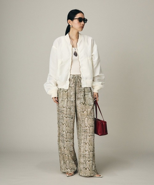 Chaos（カオス）の「Chaos(カオス)/◇3/4坪田あさみさんIGLIVE紹介アイテム◇ エッセンシャリーパンツ（その他パンツ・レディース・ベージュ・FREE）」の3枚目の写真