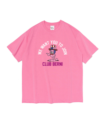 BERNI（ベルニ）の「CLUB BERNI TEE (PINK)（Tシャツ/カットソー）」