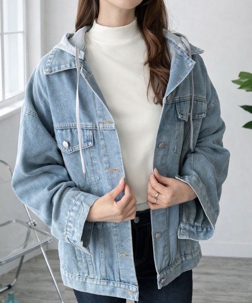 Amulet(アミュレット)の「さりげない肌なじみと上品さ♪ ソフトタッチハイネックトップス(Tシャツ/カットソー・レディース・パープル/ブラック/ブラウン/イエロー/ホワイト/ベージュ・FREE)」の19枚目の写真