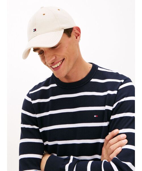 TOMMY HILFIGER(トミーヒルフィガー)の「TH FLAG DENIM 6 PANEL CAP(キャップ・メンズ・ブルー/マルチ・FREE)」の6枚目の写真