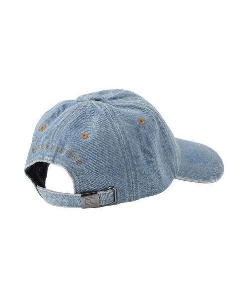 TOMMY HILFIGER(トミーヒルフィガー)の「TH FLAG DENIM 6 PANEL CAP(キャップ・メンズ・ブルー/マルチ・FREE)」の7枚目の写真