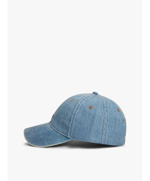 TOMMY HILFIGER(トミーヒルフィガー)の「TH FLAG DENIM 6 PANEL CAP(キャップ・メンズ・ブルー/マルチ・FREE)」の8枚目の写真