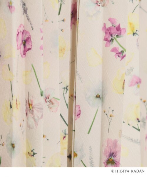 ITS'DEMO（イッツデモ）の「【ITS’DEMO × HIBIYA－KADAN】楊柳プリーツスカート（スカート・レディース・アイボリー系/ネイビー系/パープル系1・00）」の14枚目の写真