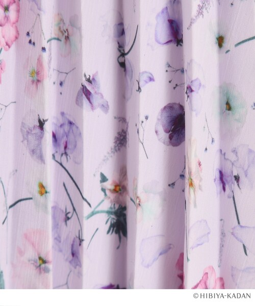 ITS'DEMO（イッツデモ）の「【ITS’DEMO × HIBIYA－KADAN】楊柳プリーツスカート（スカート・レディース・アイボリー系/ネイビー系/パープル系1・00）」の18枚目の写真