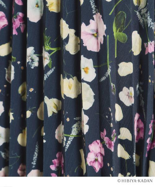 ITS'DEMO（イッツデモ）の「【ITS’DEMO × HIBIYA－KADAN】楊柳プリーツスカート（スカート・レディース・アイボリー系/ネイビー系/パープル系1・00）」の22枚目の写真