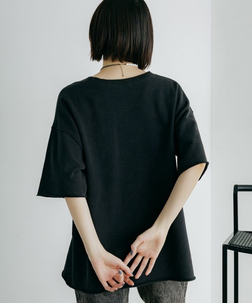 PAGEBOY（ページボーイ）の「アイススウェットロゴT（Tシャツ/カットソー・レディース・ブラック/ブルー/オートミール・FREE）」の16枚目の写真