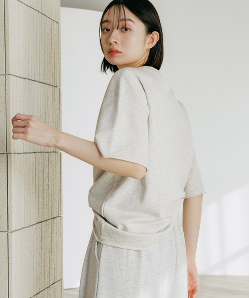 PAGEBOY（ページボーイ）の「アイススウェットロゴT（Tシャツ/カットソー・レディース・ブラック/ブルー/オートミール・FREE）」の12枚目の写真