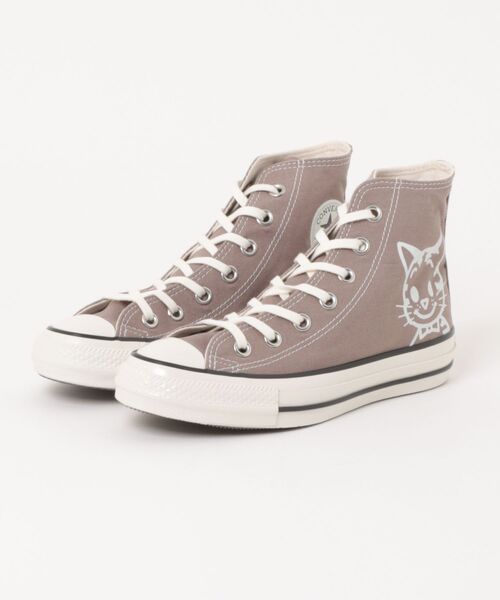 CONVERSE(コンバース)の「CONVERSE コンバース AS AGED HI / OSAMU GOODS オールスター エイジド HI / オサムグッズ 31316231 CAT&DOG(スニーカー・メンズ・ブラウン・9/8/4/5h/4h/6h/10h/9h/8h/11h/7h/7/5/3h)」の1枚目の写真