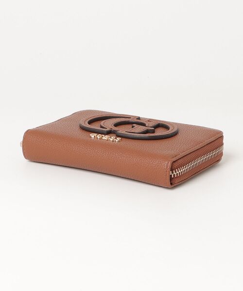 Guess（ゲス）の「ISOLA Slg Medium Zip Around 財布（財布・レディース・ブラウン・ONE SIZE）」の9枚目の写真