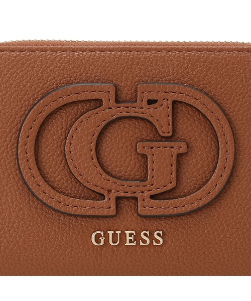 Guess（ゲス）の「ISOLA Slg Medium Zip Around 財布（財布・レディース・ブラウン・ONE SIZE）」の5枚目の写真