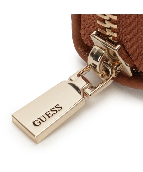 Guess（ゲス）の「ISOLA Slg Medium Zip Around 財布（財布・レディース・ブラウン・ONE SIZE）」の6枚目の写真