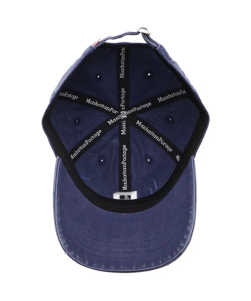 Manhattan Portage（マンハッタンポーテージ）の「Damage 6P Cap（キャップ・メンズ・ブラック・FREE）」の6枚目の写真