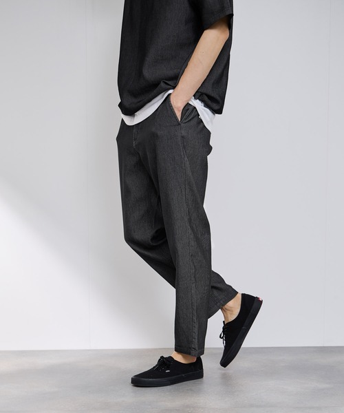 NAVY（ネイビー）の「NAVY　ブリーズデニム イージーパンツ2（デニムパンツ・メンズ・サックスブルー/グレー/ブルー/ネイビー・S/M/L/XL）」の22枚目の写真