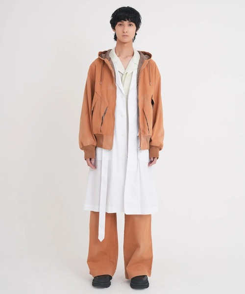 Tamme（タム）の「【TAMME/タム】CWU-45P PARKA（パーカー・メンズ・ブラック/ブラウン・1/2）」の6枚目の写真