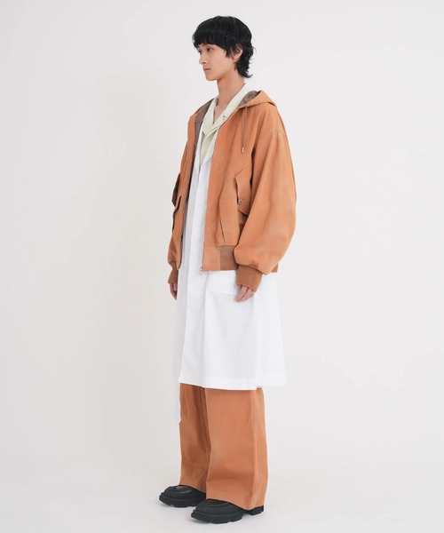 Tamme（タム）の「【TAMME/タム】CWU-45P PARKA（パーカー・メンズ・ブラック/ブラウン・1/2）」の8枚目の写真