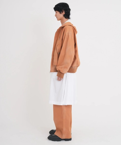 Tamme（タム）の「【TAMME/タム】CWU-45P PARKA（パーカー・メンズ・ブラック/ブラウン・1/2）」の10枚目の写真