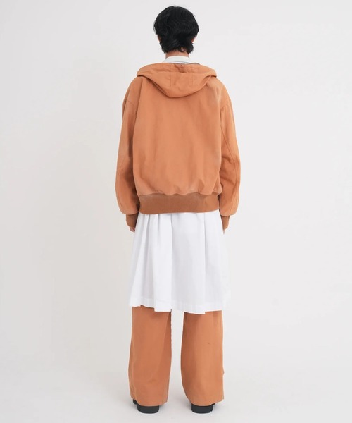 Tamme（タム）の「【TAMME/タム】CWU-45P PARKA（パーカー・メンズ・ブラック/ブラウン・1/2）」の12枚目の写真