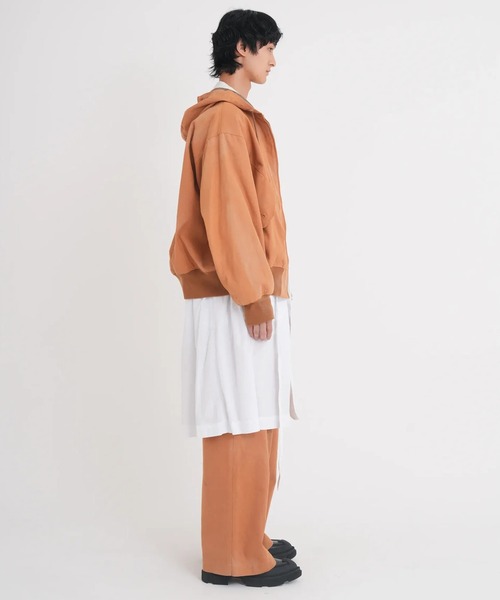Tamme（タム）の「【TAMME/タム】CWU-45P PARKA（パーカー・メンズ・ブラック/ブラウン・1/2）」の14枚目の写真