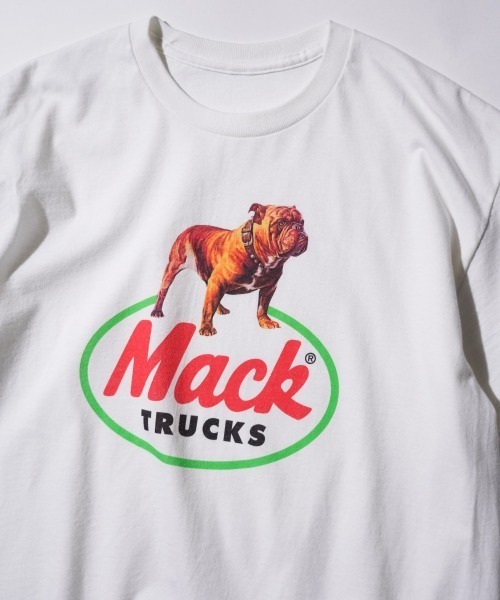C.E.L.STORE(セルストア)の「MACK TRUCKS / マック トラックス 70S CREW TEE クルーネック半袖Tシャツ(Tシャツ/カットソー・メンズ・ホワイト/スミクロ/ライトグレー・MEDIUM/LARGE/X-LARGE/SMALL)」の12枚目の写真
