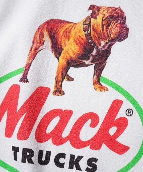 C.E.L.STORE(セルストア)の「MACK TRUCKS / マック トラックス 70S CREW TEE クルーネック半袖Tシャツ(Tシャツ/カットソー・メンズ・ホワイト/スミクロ/ライトグレー・MEDIUM/LARGE/X-LARGE/SMALL)」の13枚目の写真