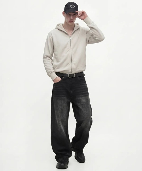 DWSE（ディーダブリューエスイー）の「DWSE／Essential デニム（デニムパンツ・メンズ・ブラック/ホワイト・MEDIUM）」の7枚目の写真