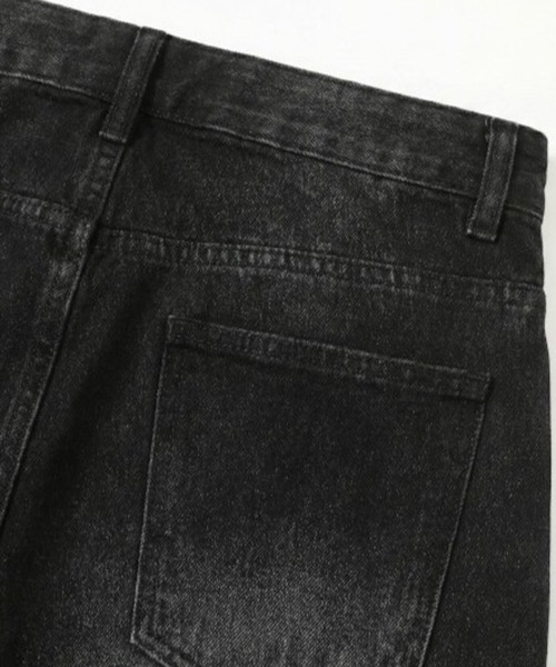 DWSE（ディーダブリューエスイー）の「DWSE／Essential デニム（デニムパンツ・メンズ・ブラック/ホワイト・MEDIUM）」の15枚目の写真