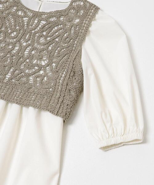 ITEMS URBANRESEARCH(アイテムズ アーバンリサーチ)の「レースベストドッキングチュニック(シャツ/ブラウス・レディース・ベージュ/ブラウン・FREE)」の18枚目の写真