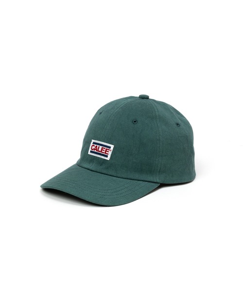 CALEE(キャリー)の「NAME TAG CAP(キャップ・メンズ・ネイビー/グリーン/ブラック・FREE)」の1枚目の写真