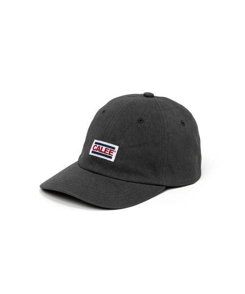 CALEE(キャリー)の「NAME TAG CAP(キャップ・メンズ・ネイビー/グリーン/ブラック・FREE)」の2枚目の写真