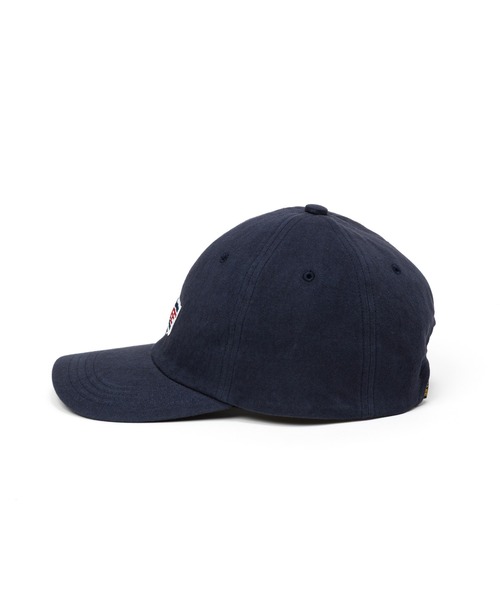 CALEE(キャリー)の「NAME TAG CAP(キャップ・メンズ・ネイビー/グリーン/ブラック・FREE)」の4枚目の写真