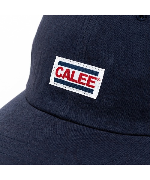 CALEE(キャリー)の「NAME TAG CAP(キャップ・メンズ・ネイビー/グリーン/ブラック・FREE)」の6枚目の写真