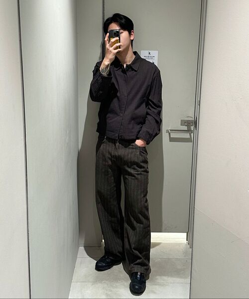 INSILENCE(インサイロンス)の「コンパクトクロップジャケット ブラウンチェック(その他アウター・レディース・その他・MEDIUM/LARGE)」の9枚目の写真