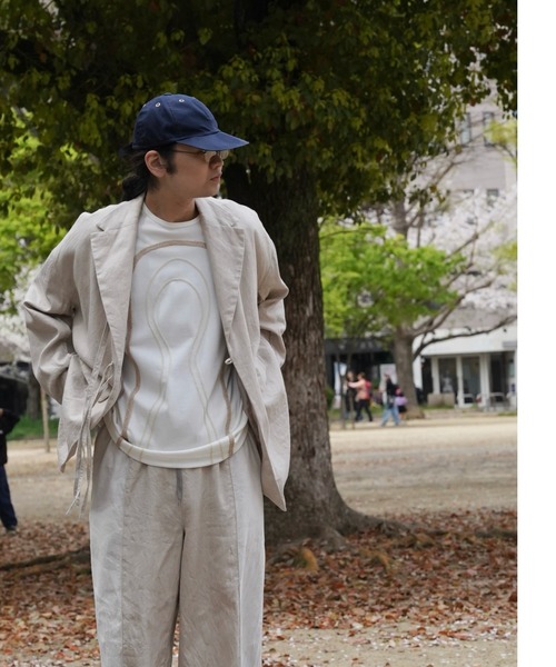 ohta（オータ）の「【ohta】 jizo（Tシャツ/カットソー・メンズ・ホワイト/ブラック・1）」の5枚目の写真
