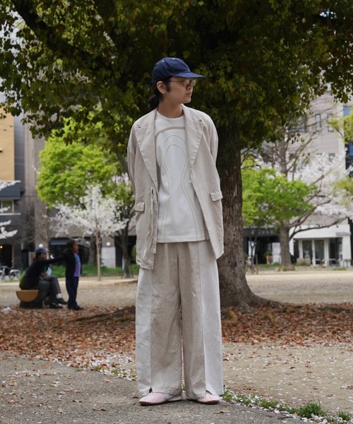 ohta（オータ）の「【ohta】 jizo（Tシャツ/カットソー・メンズ・ホワイト/ブラック・1）」の6枚目の写真