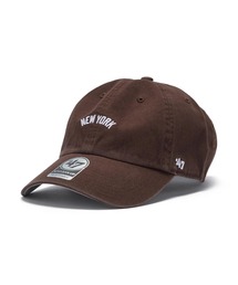 Lafayette（ラファイエット）の「フォーティーセブン【47】- ニューヨーク ヤンキース キャップ【NEW YORK YAMKEES CLEAN UP Base Runner Script BROWN 14858356 47A B-BSRNS17GWS-BW】（キャップ）」