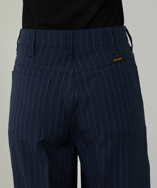 Lee(リー)の「Lee/リー【LADYS】WRANGLER WRANCHER WIDE/【サマーウールライク】ランチャー フレアーワイドパンツ(その他パンツ・レディース・ネイビー/チャコール・X-SMALL/SMALL/MEDIUM)」の9枚目の写真