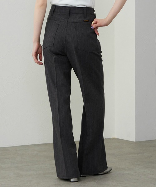 Lee(リー)の「Lee/リー【LADYS】WRANGLER WRANCHER WIDE/【サマーウールライク】ランチャー フレアーワイドパンツ(その他パンツ・レディース・ネイビー/チャコール・X-SMALL/SMALL/MEDIUM)」の15枚目の写真