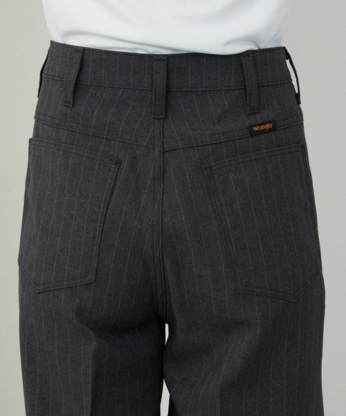 Lee(リー)の「Lee/リー【LADYS】WRANGLER WRANCHER WIDE/【サマーウールライク】ランチャー フレアーワイドパンツ(その他パンツ・レディース・ネイビー/チャコール・X-SMALL/SMALL/MEDIUM)」の19枚目の写真