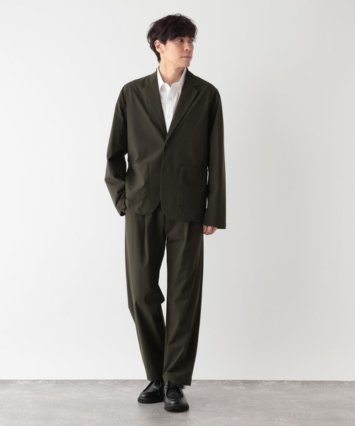 GLOBAL WORK（グローバルワーク）の「イージーケアストレッチジャケット/638690（テーラードジャケット・メンズ・ネイビー/ダークブラウン・LARGE/SMALL/MEDIUM）」の12枚目の写真