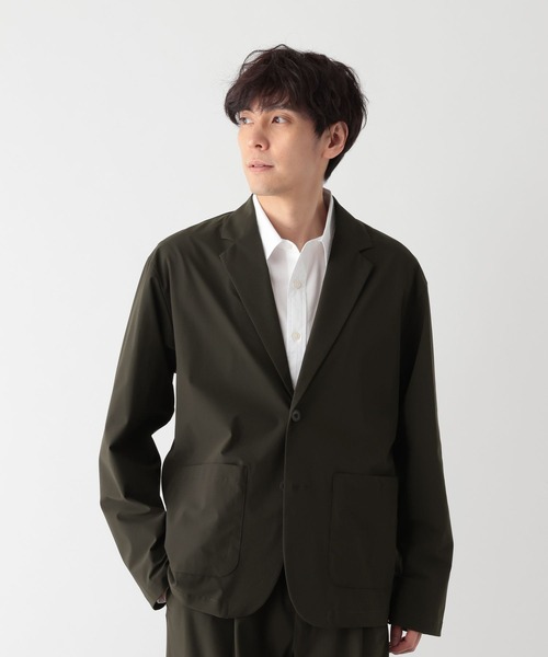 GLOBAL WORK（グローバルワーク）の「イージーケアストレッチジャケット/638690（テーラードジャケット・メンズ・ネイビー/ダークブラウン・LARGE/SMALL/MEDIUM）」の13枚目の写真