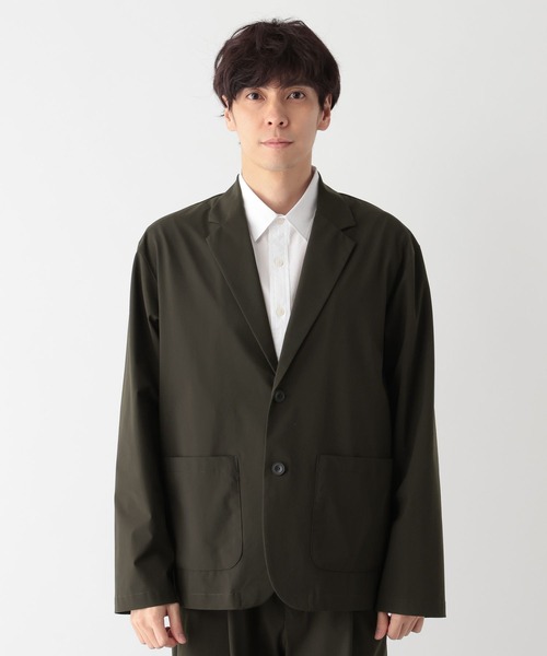 GLOBAL WORK（グローバルワーク）の「イージーケアストレッチジャケット/638690（テーラードジャケット・メンズ・ネイビー/ダークブラウン・LARGE/SMALL/MEDIUM）」の19枚目の写真