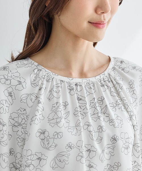 Honeys(ハニーズ)の「スカラップ刺繍ブラウス(シャツ/ブラウス・レディース・ホワイト系その他/ピンク/ブラウン・L/LL/S/M)」の21枚目の写真
