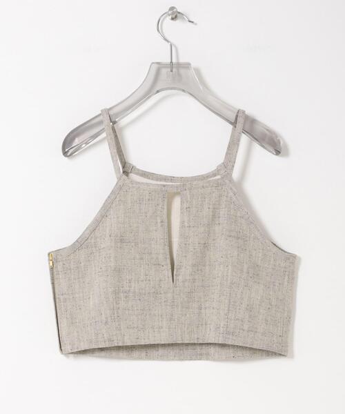 URBAN RESEARCH（アーバンリサーチ）の「new basic　SLAB NEP CAMI BUSTIER（その他トップス・レディース・グレー/ベージュ・40/38）」の14枚目の写真