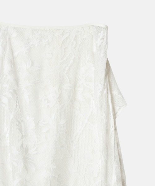 LE CIEL BLEU（ルシェルブルー）の「レーススカート / Lace Skirt（スカート・レディース・オフホワイト・36/34）」の10枚目の写真
