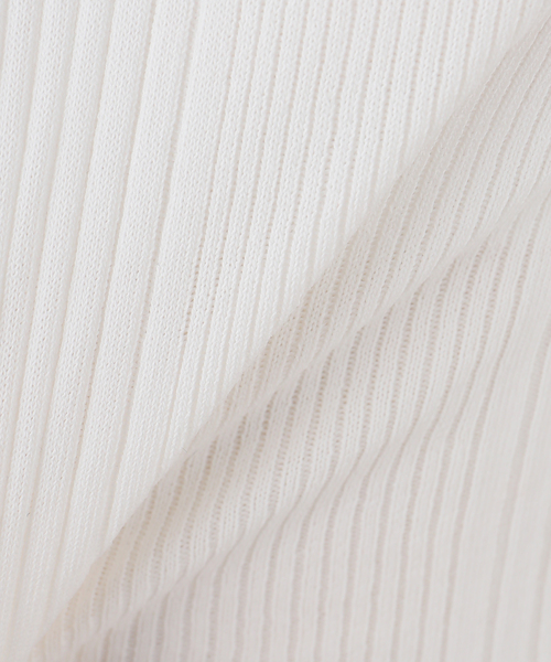 Noble(ノーブル)の「《アーカイブ別注・追加》ADAWAS/アダワズ COTTON STRETCH COMPACT TOP(タンクトップ・レディース・チャコールグレー/ホワイト・FREE)」の15枚目の写真