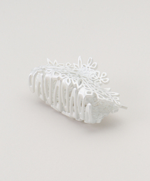 PULP/417EDIFICE（パルプフォーワンセブンエディフィス）の「MERRMA / メルマ EARTH LACE CLAW CLIP（バレッタ/ヘアクリップ）」