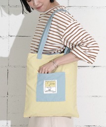 PEANUTS（ピーナッツ）の「"09"≪PEANUTS≫リバーシブル 1ポケット ナイロン 刺繍 トートバッグ（トートバッグ）」