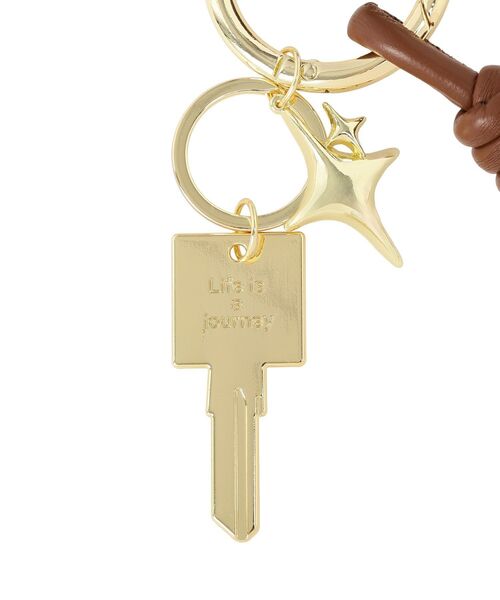 Green　Parks（グリーンパークス）の「KEYモチーフチャーム（チャーム・レディース・ブラウン/ブラック・FREE）」の7枚目の写真