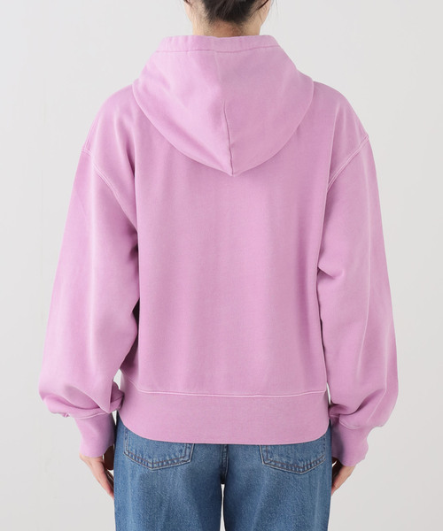 Carhartt WIP（カーハートダブリューアイピー）の「【CARHARTT WIP 】 W' HOODED NELSON JACKET（パーカー・レディース・チャコールグレー/パープル・SMALL/X-SMALL）」の4枚目の写真